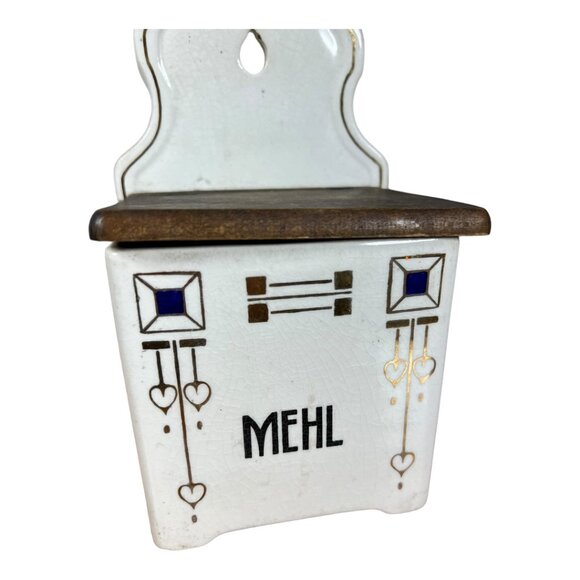 German‎ Flour Container Antique - Picture 5 of 7